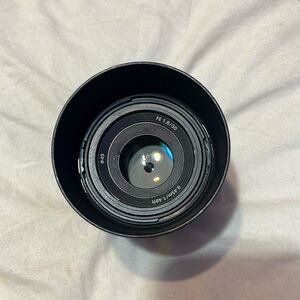 Sony - FE 50mm F1.8 Standard Lens (SEL50F18F), Black